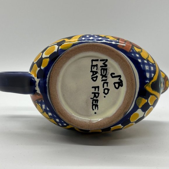 Talavera Hand Painted Pottery Creamer - Picture 6 of 6